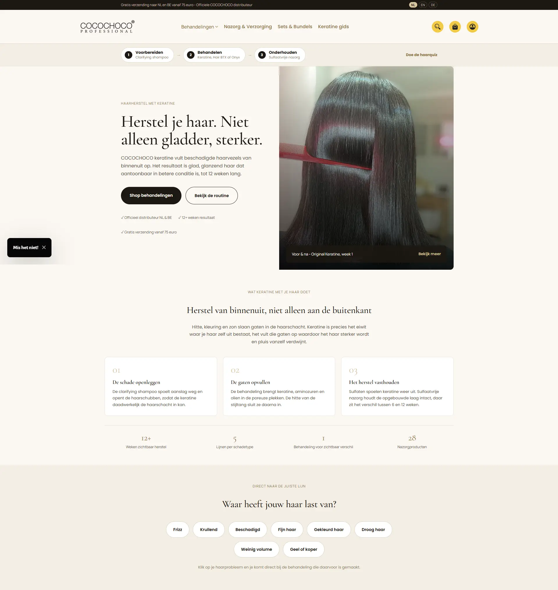 Professionele Keratine Producten | COCOCHOCO